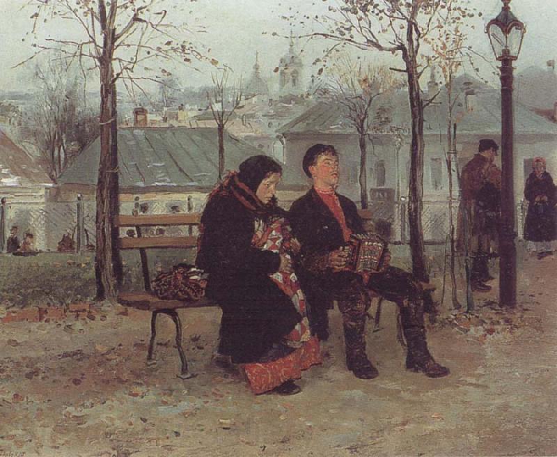 Makovsky, Vladimir On the Boulevard